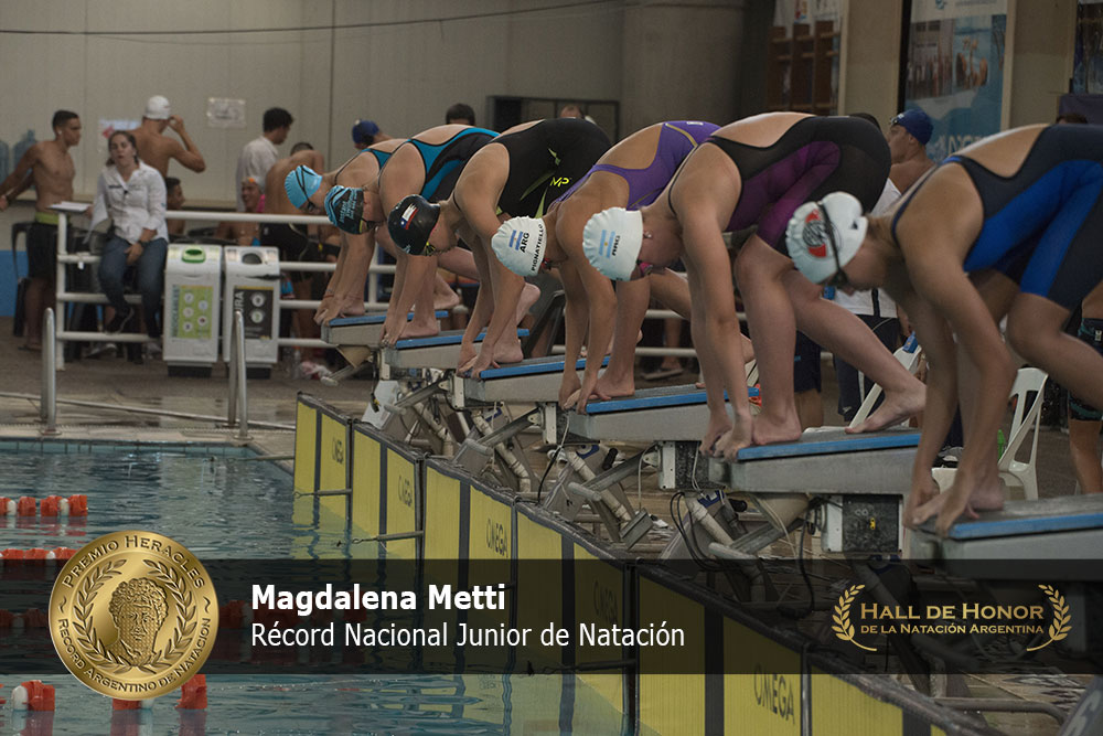 Magdalena Metti: Premio Heracles de Natación